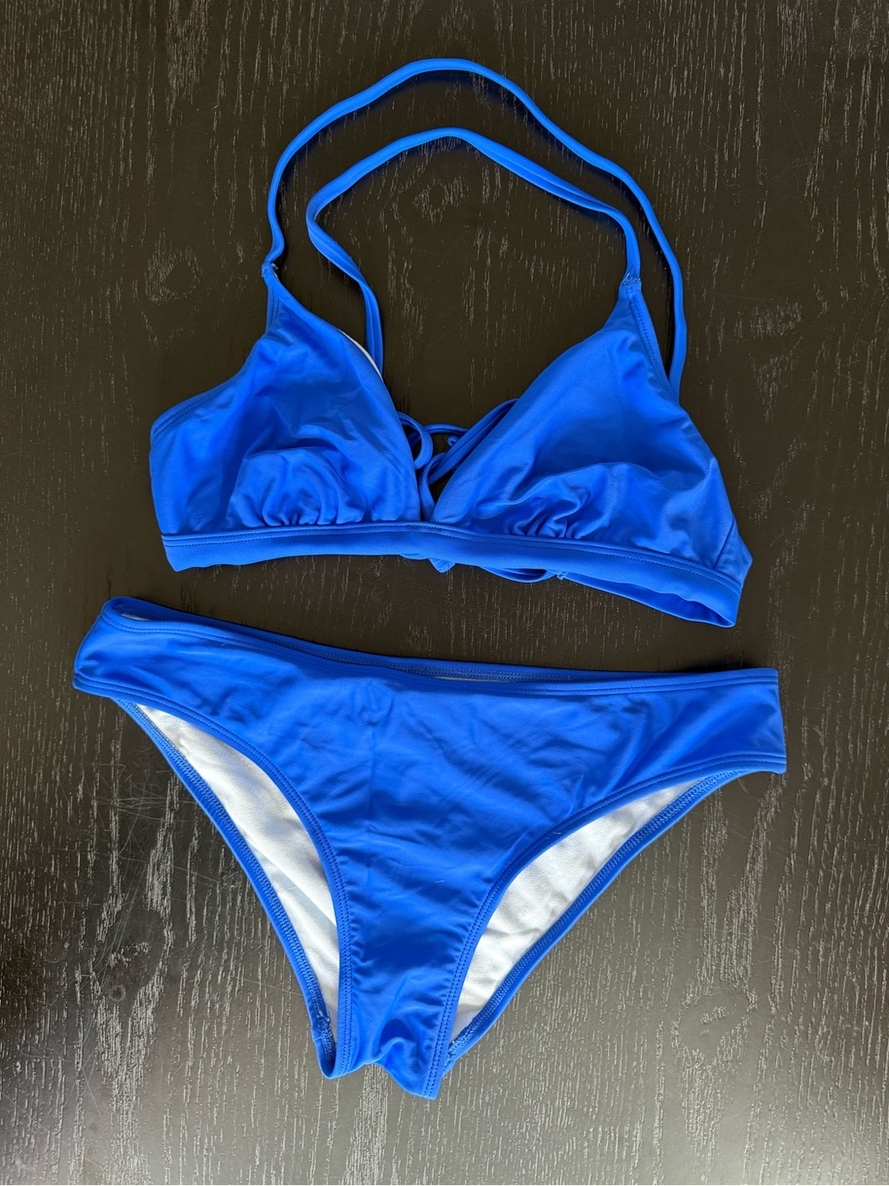Electric Blue Two-Piece Bikini Set